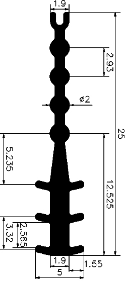 SO - G491 25×5 mm