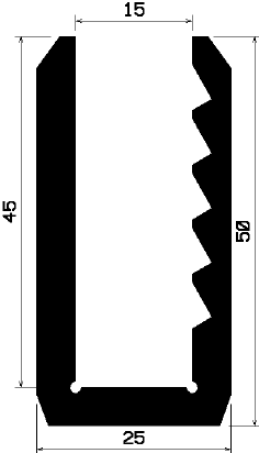 - TU1- 0608 1B= 25 m