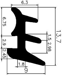 KS - G685 13,7×9 mm